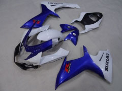 Estilo de fábrica - Azul Branco Fairings and Bodywork For 2011-2021 GSX-R600 #LF3891