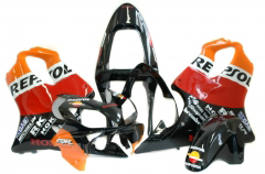 Repsol - Orange Black Fairings and Bodywork For 2001-2003 CBR600F4i #LF7633