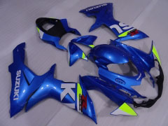 Estilo de fábrica - Azul Fairings and Bodywork For 2011-2021 GSX-R600 #LF3892