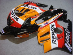 Repsol - rot Orange Verkleidungen und Karosserien für 1997-1998 CBR600F3 #LF7721