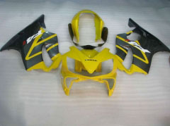 Factory Style - Yellow Silver Fairings and Bodywork For 2004-2007 CBR600F4i #LF7623