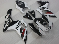 Factory Style - White Black Fairings and Bodywork For 2011-2021 GSX-R600 #LF4742
