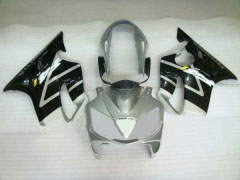 Factory Style - Black Silver Fairings and Bodywork For 2004-2007 CBR600F4i #LF7616