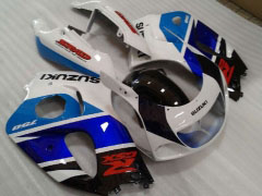 Factory Style - Blue White Fairings and Bodywork For 1996-1999 GSX-R750 #LF4284