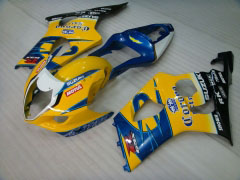 Corona - Yellow Blue Fairings and Bodywork For 2003-2004 GSX-R1000 #LF6039