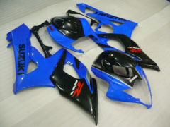 Factory Style - Blau Schwarz Verkleidungen und Karosserien für 2005-2006 GSX-R1000 #LF3850
