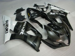 Estilo de fábrica - Branco Preto Fairings and Bodywork For 2003-2004 GSX-R1000 #LF5955