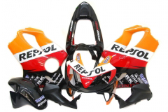 Repsol - Orange Black Fairings and Bodywork For 2001-2003 CBR600F4i #LF7632