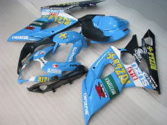 DUNLOP, Rizla+ - Blau Schwarz Verkleidungen und Karosserien für 2005-2006 GSX-R1000 #LF5800
