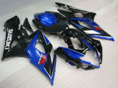 Estilo de fábrica - Azul Preto Fairings and Bodywork For 2005-2006 GSX-R1000 #LF5830