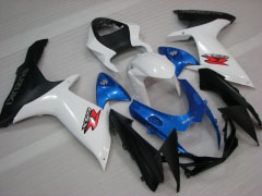 Style d'usine - Bleu blanc Noir Carénages et carrosserie pour 2011-2021 GSX-R750 #LF3869