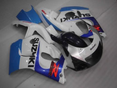 Factory Style - Blue White Fairings and Bodywork For 1996-1999 GSX-R750 #LF4280
