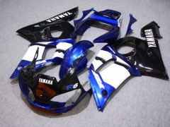 Factory Style - Blue Black Fairings and Bodywork For 1998-2002 YZF-R6 #LF6836