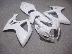 Estilo de fábrica - Blanco Fairings and Bodywork For 2006-2007 GSX-R750 #LF4776