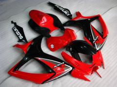 Factory Style - rot Verkleidungen und Karosserien für 2006-2007 GSX-R750 #LF6557