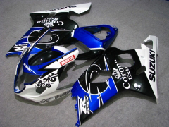Corona, MOTUL - Blue Black Fairings and Bodywork For 2004-2005 GSX-R600 #LF6674