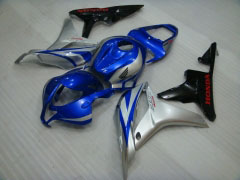 工場スタイル - 青い 黒 フェアリングとボディワーク 2007-2008 CBR600RR #LF7438