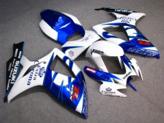 Dark Dog - Blue White Fairings and Bodywork For 2006-2007 GSX-R750 #LF6561