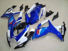 Factory Style - Blau Wei? Verkleidungen und Karosserien für 2006-2007 GSX-R750 #LF6508
