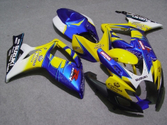 Corona - Yellow Blue Fairings and Bodywork For 2006-2007 GSX-R750 #LF6575