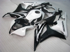 Factory Style - White Black Fairings and Bodywork For 2007-2008 CBR600RR #LF7434