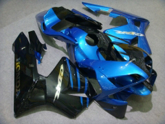 Factory Style - Blau Schwarz Verkleidungen und Karosserien für 2003-2004 CBR600RR  #LF5354
