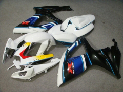 MOTUL, Rizla+ - 黄 青い フェアリングとボディワーク 2006-2007 GSX-R600 #LF6259