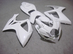 工場スタイル - 白い フェアリングとボディワーク 2006-2007 GSX-R600 #LF6296