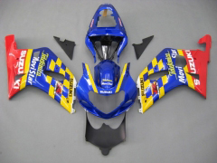 Movistar - Gelb Blau Verkleidungen und Karosserien für 2000-2003 GSX-R750 #LF6763