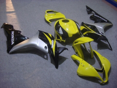 Factory Style - Yellow Black Fairings and Bodywork For 2007-2008 CBR600RR #LF7424