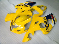 工場スタイル - 黄 青い フェアリングとボディワーク 2004-2005 GSX-R600 #LF6629