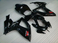 工場スタイル - 黒 フェアリングとボディワーク 2006-2007 GSX-R600 #LF6278