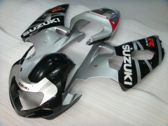 Factory Style - Black Silver Fairings and Bodywork For 2001-2003 GSX-R600 #LF6705