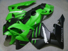 工場スタイル - 緑 黒 フェアリングとボディワーク 2005-2006 CBR600RR #LF7517