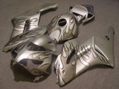 Flame - Silber Grau Verkleidungen und Karosserien für 2004-2005 CBR1000RR #LF7337