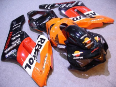 Repsol - Orange Black Fairings and Bodywork For 2004-2005 CBR1000RR #LF7300