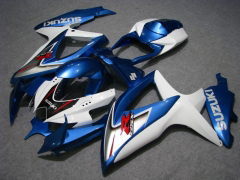 Rizla+ - Blau Schwarz Verkleidungen und Karosserien für 2008-2010 GSX-R600 #LF6185