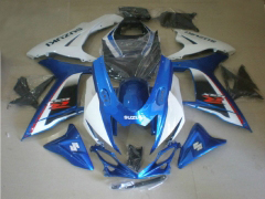 Factory Style - Blue White Fairings and Bodywork For 2011-2021 GSX-R750 #LF6372