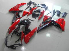 Factory Style - rot Schwarz Verkleidungen und Karosserien für 2011-2021 GSX-R600 #LF4730