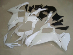 工場スタイル - 白い 黒 フェアリングとボディワーク 2011-2021 GSX-R750 #LF4754