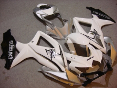 工場スタイル - 白い フェアリングとボディワーク 2008-2010 GSX-R600 #LF5434