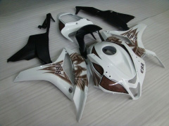 Factory Style - White Silver Fairings and Bodywork For 2007-2008 CBR600RR #LF7444