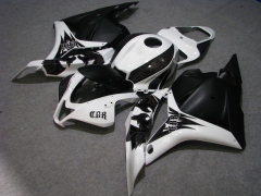 Factory Style - White Black Matte Fairings and Bodywork For 2009-2012 CBR600RR #LF7375