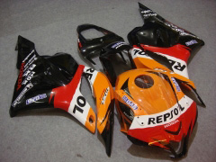 Repsol - Orange Black Fairings and Bodywork For 2009-2012 CBR600RR #LF7370