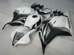 Factory Style - Black Silver Fairings and Bodywork For 2009-2012 CBR600RR #LF7378