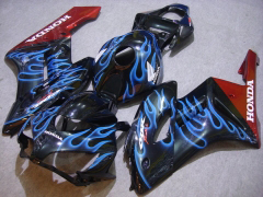 Flame - 青い 黒 フェアリングとボディワーク 2004-2005 CBR1000RR #LF7339