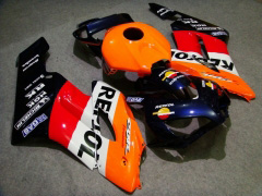 Repsol - Orange Black Fairings and Bodywork For 2004-2005 CBR1000RR #LF7298