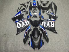 Others - Blue Black Matte Fairings and Bodywork For 2017-2021 GSX-R1000 #LF7828