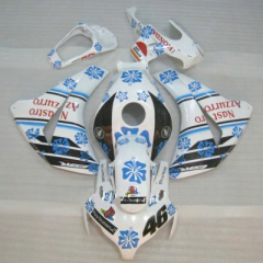 Nastro Azzurro - Wei? Schwarz Verkleidungen und Karosserien für 2008-2011 CBR1000RR #LF7127