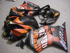 Rossi - Orange Black Fairings and Bodywork For 2002-2013 VFR800 #LF5116